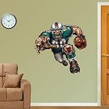 Miami Dolphins Fathead Wall Graphic Dangerous Dolphin