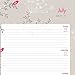 AT-A-GLANCE Weekly / Monthly Planner, Pop Robin Design, Academic Year, 12 Months, July 2015-June 2016, 8.5 x 11 Inch Page Size (101-905A)