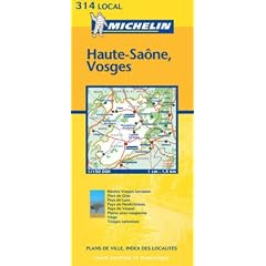 Haute-Saone/Vosges 2003 (Michelin Local Maps #314)