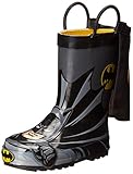 Western Chief Batman Everlasting Rain Boot (Infant/Toddler/Little Kid),Black,12 M US Little Kid