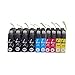 iTinte Compatible Brother LC103 Ink Cartridges 10-Pack (4 Black, 2 Cyan, 2 Magenta, 2 Yellow) for Brother MFC J4310DW,J4410DW,J4510DW,J4610DW,J4710DW,J6520DW,J285DW,J470DW