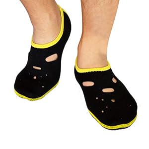 Water Socks/Neoprene Socks/Secuba Diving Socks/Water Skin Shoes/Surfing Socks,Freehawk® Freely 3mm Low cut Snorkeling Water Shoes/Fin Socks//Flippers Socks/Wetsocks Yoga Sport for Men/Women(Black, L)