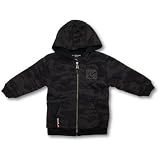 Quiksilver Boy's Black Camo All Day Hoodie
