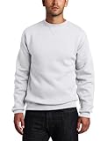 Russell Athletic Men's Dri-Power Fleece Crew, Ash, Large