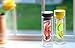 Asobu 20-Ounce Glass Water Bottle with Fruit Infuser, Yellow