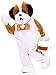 Deluxe Plush Puppy Dog Mascot Costume - Adult Std.
