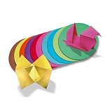 Produkt-Bild: Folia Faltbl&auml;tter 70g/m&sup2;, &Oslash; 10cm, 500 Blatt, 10 Farben