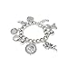 8-Inch Silver Heavy Coin & Angel & Heart