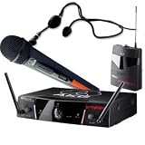 AKG Presenter Set Dual / 1 Hand Held + 1 Head Set Wireless Mics