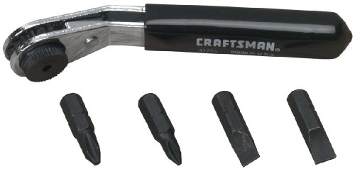Craftsman 9 41715 Reversible Ratcheting Screwdriver 5 Piece