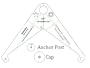 10" Five-point Star Longarm Quilting Template - INTRODUCTORY SALE PLUS FREE SHIPPING