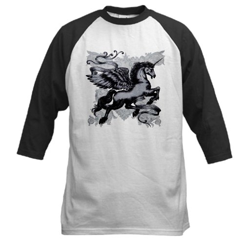Artsmith, Inc. Baseball Jersey Unicorn with Wings
