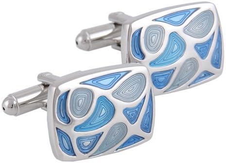 NexgenCover I Love Dad Cufflinks Hero Cuff-links Red Black Cufflinks (Blue Socketed Cufflinks)