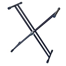 Pyle PKS20 Double X Braced Heavy Duty Keyboard Stand