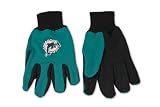 Miami Dolphins Two-Tone Gloves