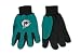Miami Dolphins Two-Tone Gloves
