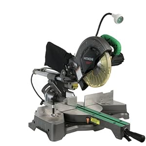Factory-Reconditioned Hitachi C8FSHERHIT 8-1 2-Inch Sliding Compound Miter Saw with Laser... by 