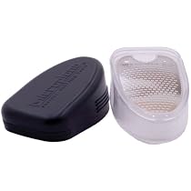 Microplane Grate and Shake Nutmeg Grinder/Grater, Black