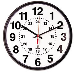 67300040 - 12/24 Hour 12.75 Wall Clock