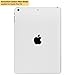 ArmorSuit MilitaryShield White Carbon Fiber Skin Wrap Film + HD Clear Screen Protector For Apple iPad Air - Anti-Bubble Film