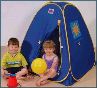 Childrens Toyshop  Kitchen & Housewares : Pop Up UV Kids Beach Tent & Cap
