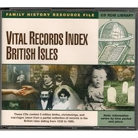 BRITISH ISLES VITAL RECORDS INDEX