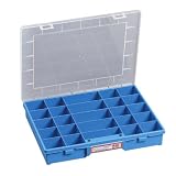 Sortimentskasten EuroPlus Basic 37/25 blau 25 Faecher