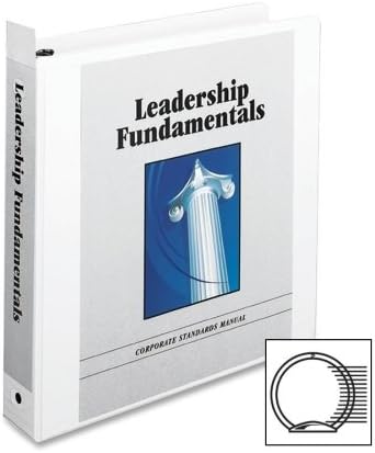 Wholesale CASE of 25 - Acco/Wilson Jones Round Ring View Binders-Round Ring View Binder, 1-1/2" Capacity, 11"x8-1/2", White