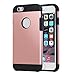 Pierre Bernard Ultra Slim Rugged Bumper Case for iPhone 6 Plus and 6S Plus - Rose Gold
