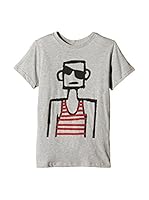 Desigual Kids Camiseta Manga Corta (Gris)