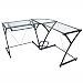3-Piece Contemporary Desk, Black Image