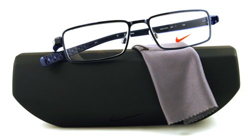 41fuW9Twm9L NIKE EYEGLASSES NK 8070 BLUE 401 OPTICAL RX