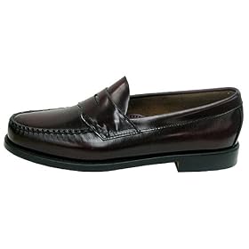 Bass Men's Logan Flat Panel Loafer Shoes Bass Men's Logan Flat Panel Loafer Shoes