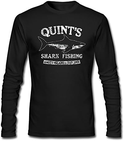 Shark Fishing Jaws Animal Rights Mens Long Sleeves Shirts Tshirts