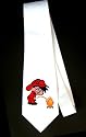 Party Decoration Necktie with Firefighter