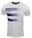 Adidas Mens Usa Edition Team 3 Stripe T-Shirt
