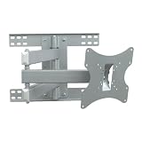 Articulating Plasma TV LCD monitor swing arm Wall Mount Extending 25 and 2-stud mount... by