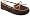 Minnetonka Womens Calley Slipper Chocolate Suede Slip-Ons 7