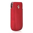 Ferrari GTレザーモデナスリーブケースiPhone レッド