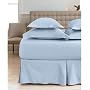 Martha Stewart Collection "360 Thread Count" Solid Bedskirt, Twin Milk