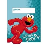 Hoo-ray for Elmo Treat Bags 8ct