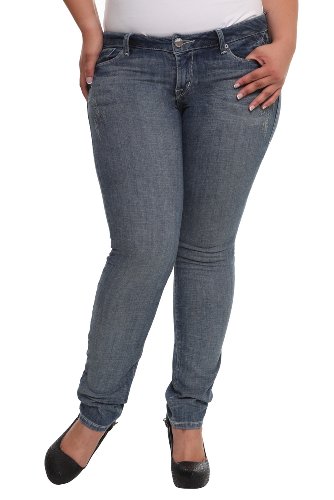 Torrid Plus Size Sold Design Lab Light Wash Skinny Jean product image