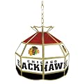 NHL Chicago Blackhawks Stained Glass Tiffany Lamp - 16" dia.