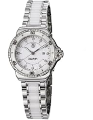 TAG Heuer Womens WAH1313.BA0868 Formula 1 White Diamond Dial Quartz Watch