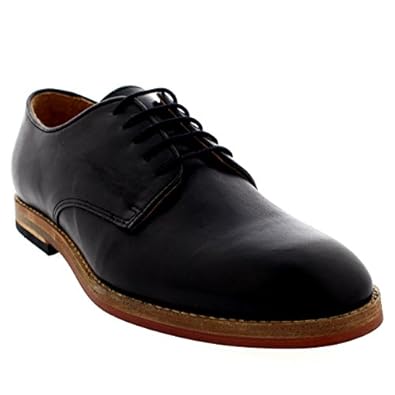 ... Hudson Hadstone Office Leather Brogues Derby Formal Work Shoes: Shoes