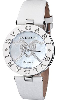 Bvlgari B.zero Diamond Quartz Ladies Watch BZ35WHDSL