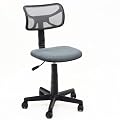 CHAISE DE BUREAU CONFORTABLE ET ERGONOMIQUE MODELE YOUNG COLORIS GRIS
