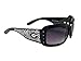 Sports Accessory Store Georgia Bulldogs UGA Black Zebra Print Clear Crystal Womens Sunglasses S4ZB