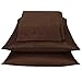Fieldcrest® Luxury 500-Thread-Count Brown Embroidered Sheet Set - Queen