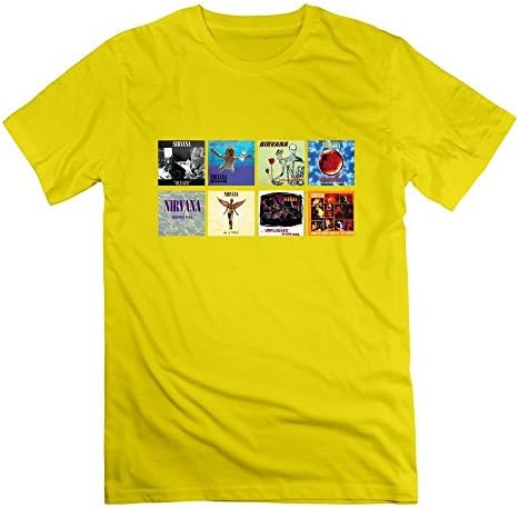 T-shirt For Mens Design Nirvana Lithium Rock Band